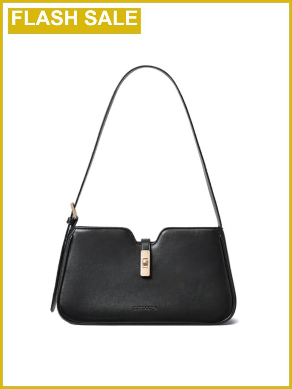 Faux Leather Hobo Handbag with Adjustable Strap for Women